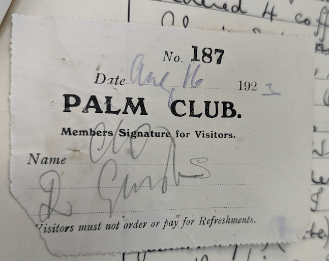 The Brief Existence of the Palm Club at No. 6 Gerrard&nbsp;Street